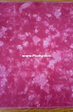 Hand dyed cross stitch fabric