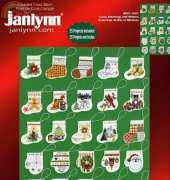 Janlynn #021-1001 Lotsa Stockings and Mitten Ornaments