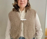 Teddy Vest by Sari Nordlund