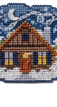 Mill Hill – Winter Holiday Collection – MH18-2434 – Cozy Cabin