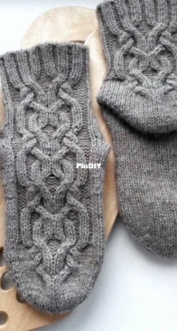 Clamber Socks by Irina Dmitrieva - Russian