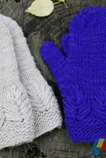 Olla Mittens by Anna Sudo /Knitty, Winter 2013-Free