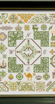 Happy Mood Point - SS225 - Sampler Quaker Travels