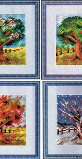 Tree Seasons from Haft gobelinowy  2005 05