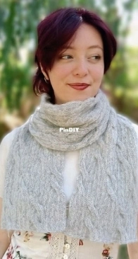 Four in Forty Scarf by Susan Distel - Free