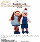 Twins-Raggedy Dolls by Ala Ela