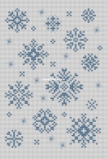 Sue Hillis Designs - Swirly Snow - 123Stitch - Free
