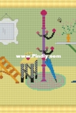 Jennifer Halter, Stitching Bee Designs - 123 Thank you! - 123Stitch FREE