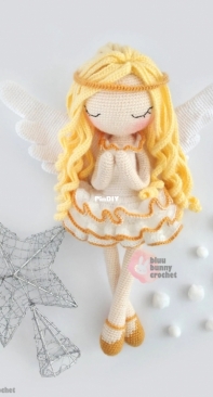 Bluu Bunny Crochet - Renata Volent - Angel - Portuguese