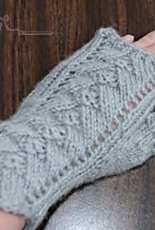 Pyramid Lace Fingerless Gloves by Gail Tanquary -Free