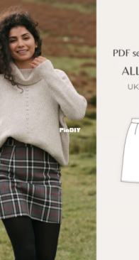 NH Patterns - Natasha Hutchins - Ally skirt - Sizes UK 4-32