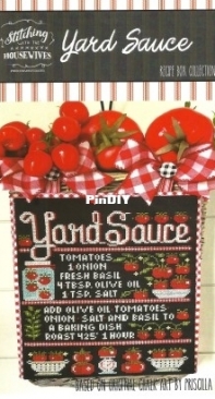 Stitching With the Housewives - Recipe Box Collection - Yard Sauce