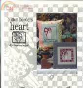 Sisters and Best Friends - Button Borders Heart