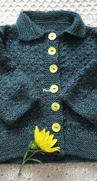 Morning Mood Cardigan by Anne B Hanssen
