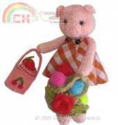 Handmadeawards Lady Pig With Acorns