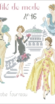 Les Brodeuses Parisiennes LBP - Défilé de mode n°16 - La robe fourreau XSD + PCS