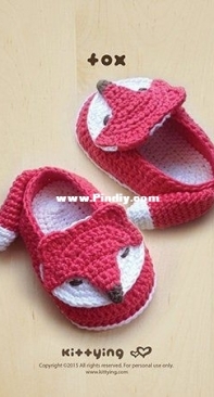 Kittying - Meinu Xing - Belle Ying - FB05-O-PAT - Fox Women House Slipper