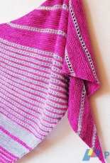 Enfilade Shawl by Lisa Hannes