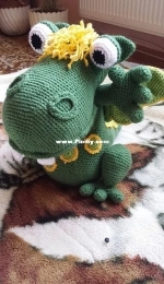 Tisztisz amigurumi - Süsü - Hungarian