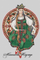 Russian Crafts - Boretskaya Painting by Nadezhda Mashtakova