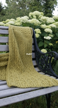 Jubilas scarf/stole by FadenStille/Monika TS-English, GermanFree
