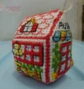 SR-P83 3D House Pizza