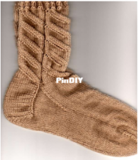 Fiber Optic Socks by Elise Cohen - Leesyknits - Free