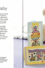 Welcome Baby by Joan Elliott from Cross Stitch Greeting Cards