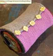 Berroco Roll-up travel blanket