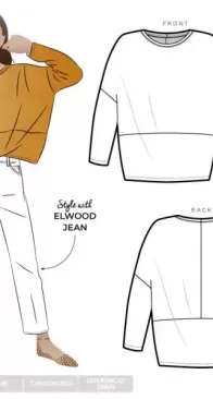 Style Arc - Sunny Knit Top - Sizes UK 12-16