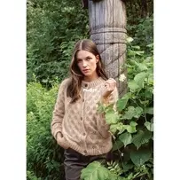 Snowbell Cardigan by Olaug Beate Bjelland - Sandnes Garn - Free