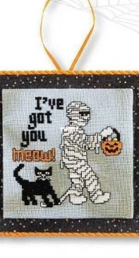Ive Got You Meow by Jesse Schofield from Just Cross Stitch - Halloween 2023 PCS + XSD