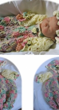 Patterns by Jeannine - Jeannine M. Holper - 222 Baby Brand New Bunting
