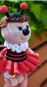 Crochet Friends Lab - Tatyana/Tatiana Kostochenkova - Ladybug- Russian