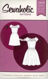 Sewaholic - No 1202 - Cambie Dress - Sizes 0-16