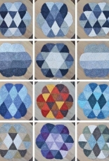Vinnis Colours - Vinni Nielsen - Pattern 55 - Geodesic Placemats - Free