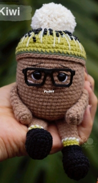 Rô Amigurumi - Rosâne Spera - Kiwi - Kiwi - English - Translated