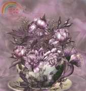 HAED HAECCC 1676 Tea and Roses by Carol Cavalaris