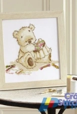 DMC Lickle Ted - Learning to Stitch - Lickle Stitcher from The World of Cross Stitching TWOCS 199 XSD