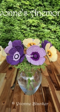 Yvonnes Crochet Art - Yvonne Blanker - Anemone - Dutch