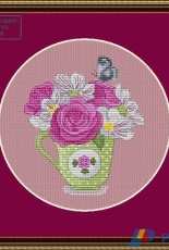 Tamriko Lamaridze - Pink Flower Vase