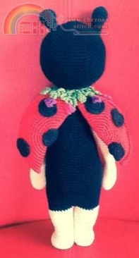 Lalylala MOD Pattern by Kristel Heijndijk - Ladybug Pattern in Dutch