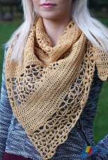 Accessorise - Ana D - Lace Diagonals Shawl