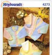 Stylecraft DK 4273 Cardigan & Sweater