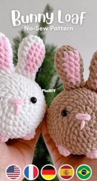 Bedabee - Beda Bee - Bunny Loaf - Häschenbrot - Pain de lapin - Pan de conejito - English, German, French, Spanish, Portuguese