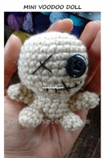 Trisha Ryan - Yankee Rose Creations - Mini Woodoo doll