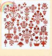 Thea Gouverneur - 2092 - Antique Flower Sampler