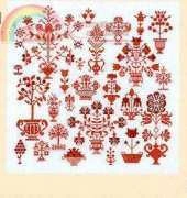 Thea Gouverneur - 2092 - Antique Flower Sampler