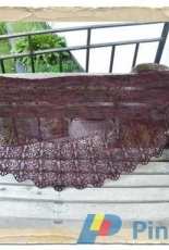 Dragons Blood Shawlette - GK159 - Renee Leverington - Goddess Knits
