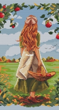 Paradise Stitch - Autumn Girl by Olga Lankevich